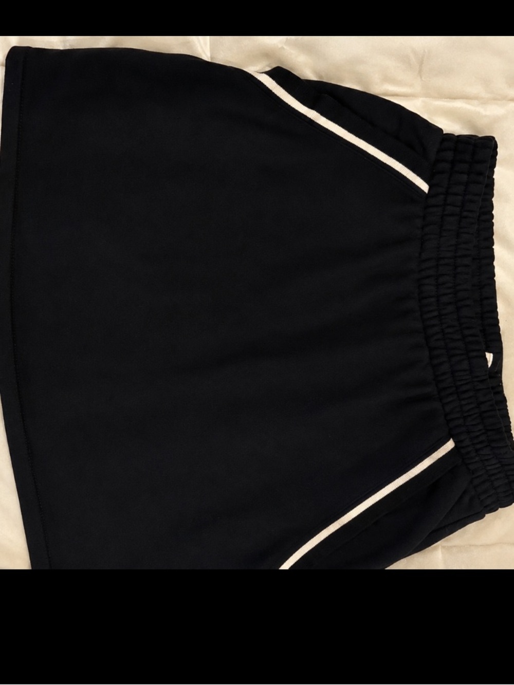 PINK Victoria's Secret Black Zip-Front Varsity Jacket INCLUDES matching skort. - Picture 6 of 6